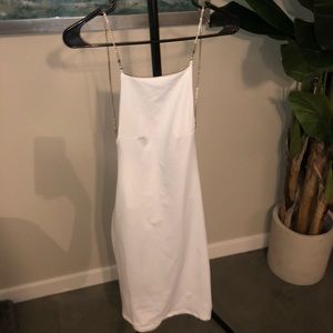 Rhinestone Strap Dress